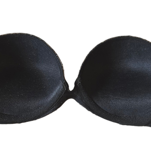 Victoria's Secret Very Sexy Multi-Way Optional Strap Bra Black Women's 32C - Picture 6 of 9